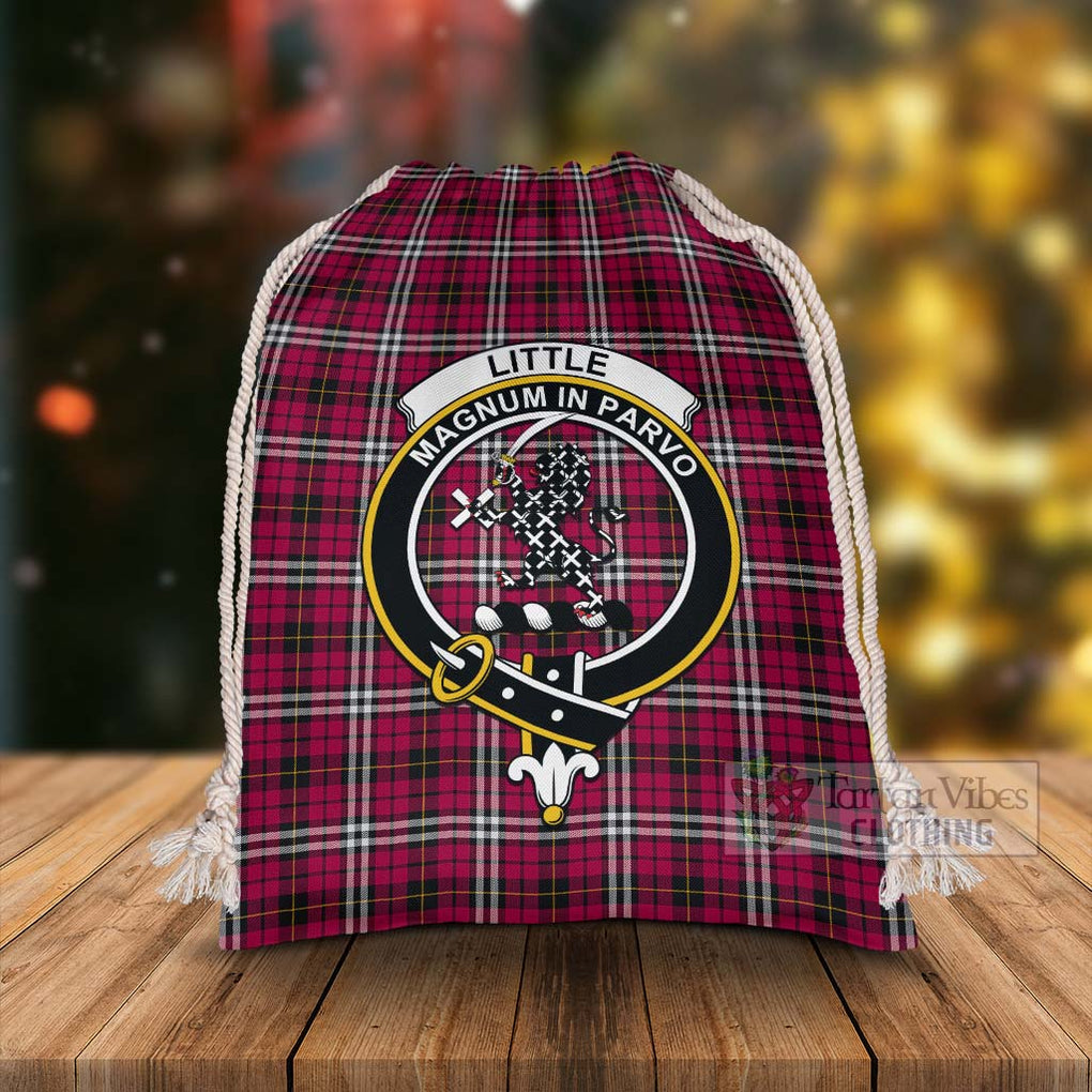 Tartan Vibes Clothing Little Tartan Christmas Santa's Bag with Family Crest