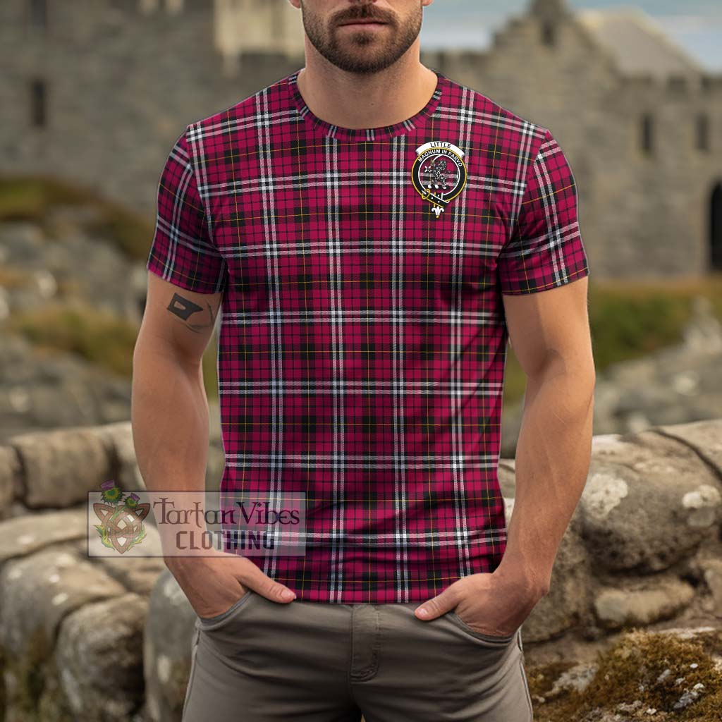 Tartan Vibes Clothing Little Tartan Cotton T-Shirt with Family Crest