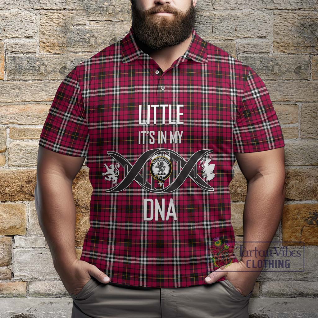 Tartan Vibes Clothing Little Tartan Polo Shirt with Family Crest DNA In Me Style