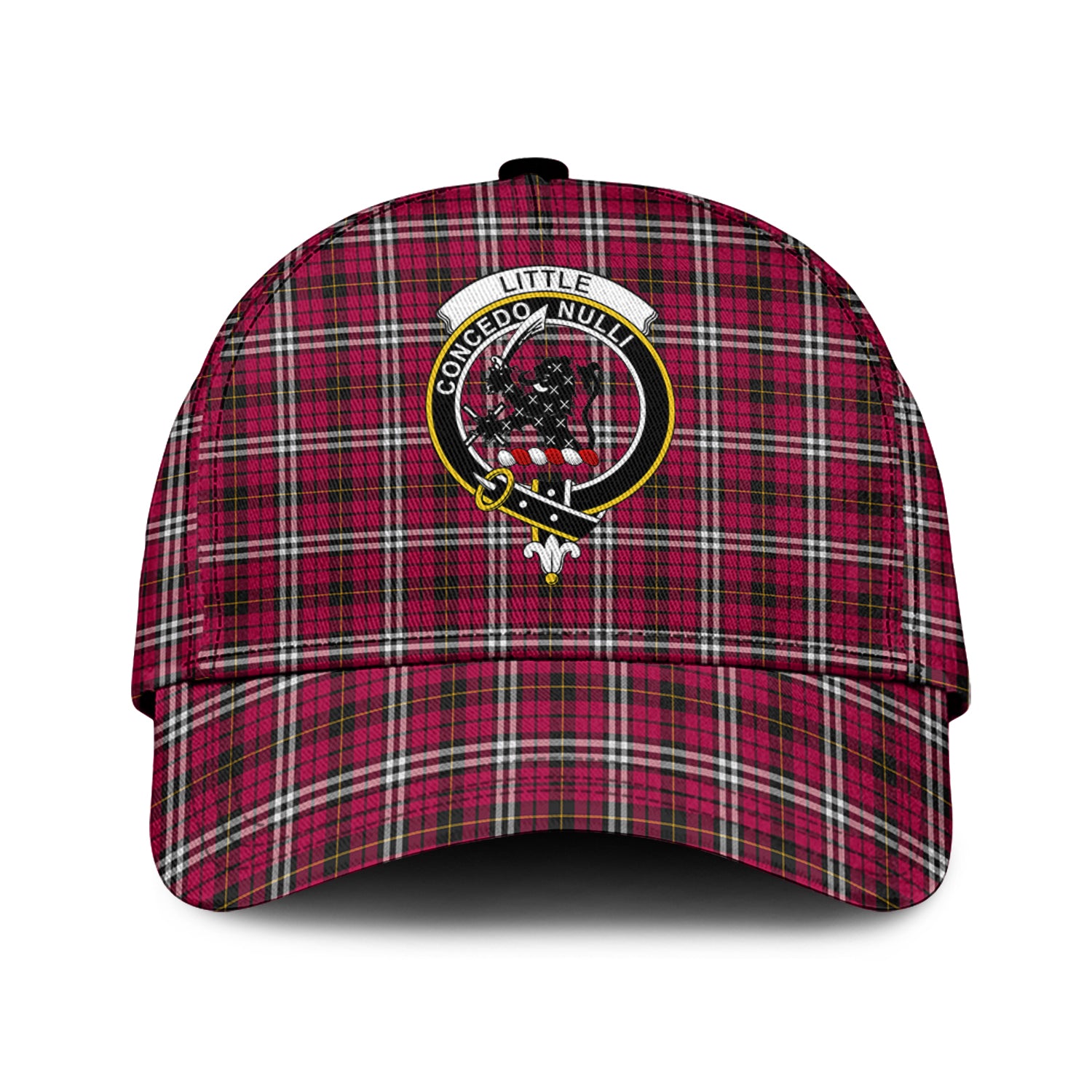 Little Tartan Classic Cap with Family Crest Classic Cap Universal Fit - Tartan Vibes Clothing