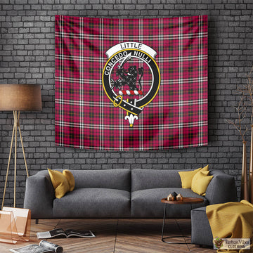 Little Tartan Tapestry Wall Hanging and Home Decor for Room with Family Crest