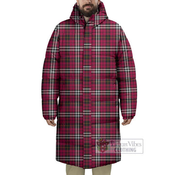 Little Tartan Long Down Jacket