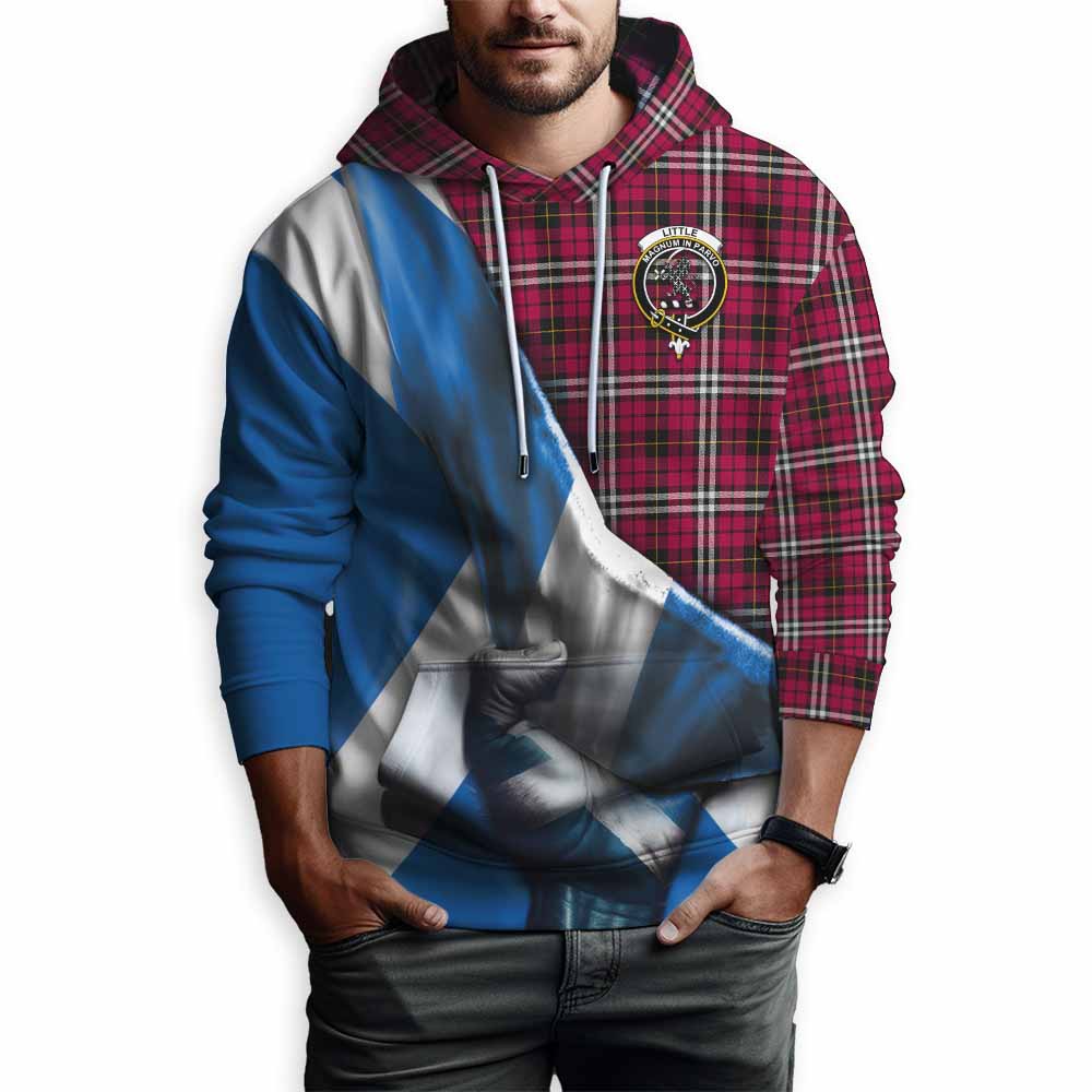 Tartan Vibes Clothing Little Tartan Hoodie with Family Crest Scotland Patriotic Style