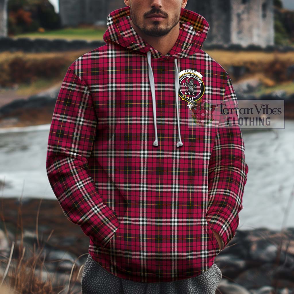 Tartan Vibes Clothing Little Tartan Cotton Hoodie with Family Crest