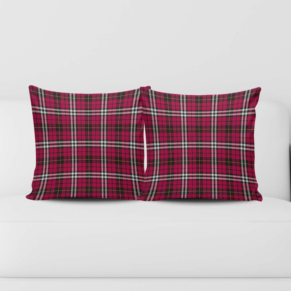 Little Tartan Pillow Cover Square Pillow Cover - Tartanvibesclothing