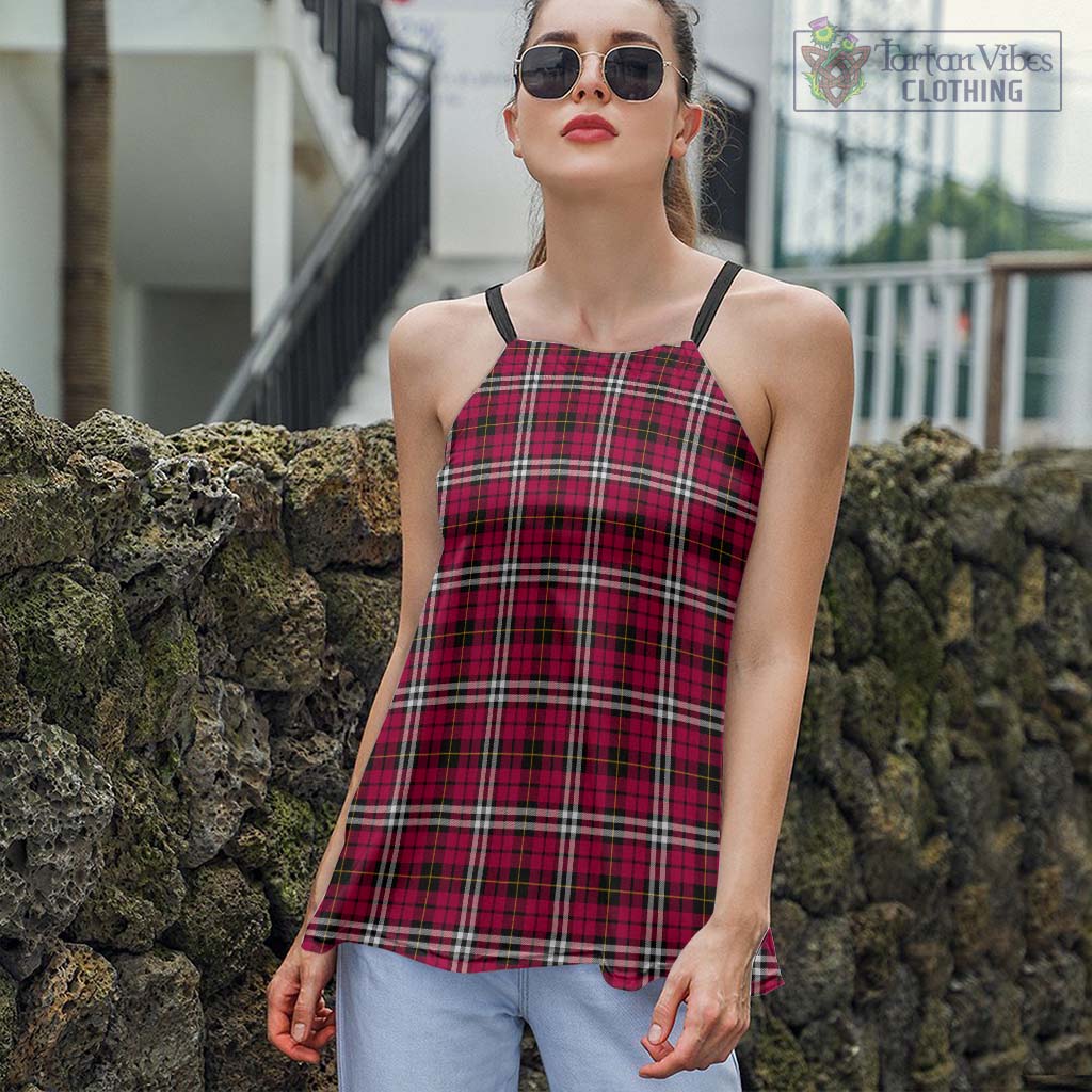 Tartan Vibes Clothing Little Tartan Loose Halter Neck Camisole