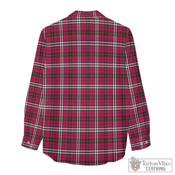 Little Tartan Womens Casual Shirt with Family Crest