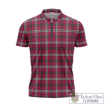 Little Tartan Zipper Polo Shirt