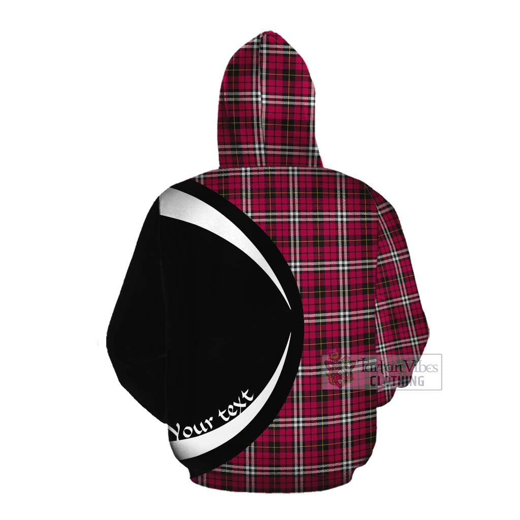 Tartan Vibes Clothing Little Tartan Cotton Hoodie with Family Crest Circle Style