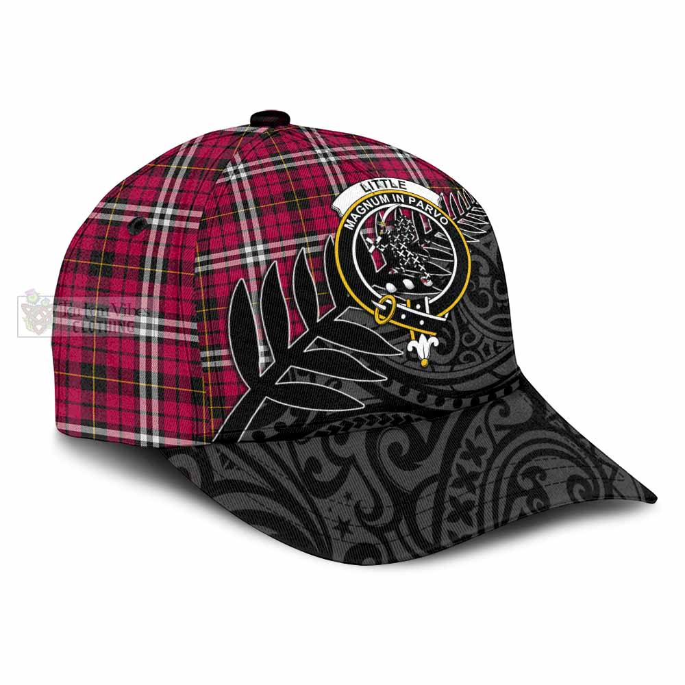 Tartan Vibes Clothing Little Tartan Classic Cap with New Zealand Silver Fern Half Style