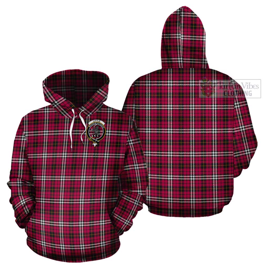 Tartan Vibes Clothing Little Tartan Cotton Hoodie with Family Crest