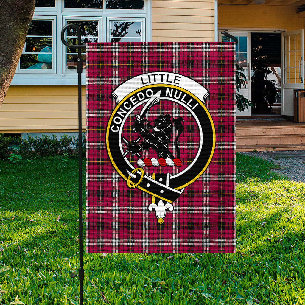 Little Tartan Flag with Family Crest - Tartan Vibes Clothing