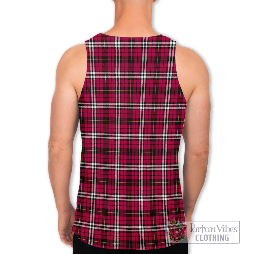 Tartan Vibes Clothing Little Tartan Men's Tank Top with Family Crest DNA In Me Style