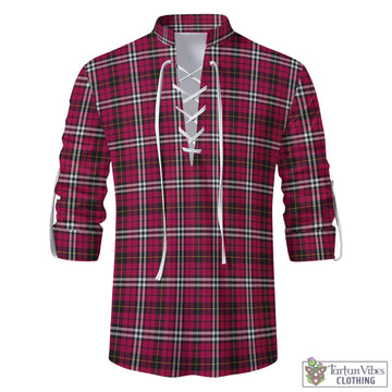 Little Tartan Men's Scottish Traditional Jacobite Ghillie Kilt Shirt