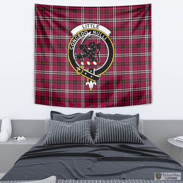 Little Tartan Tapestry Wall Hanging and Home Decor for Room with Family Crest