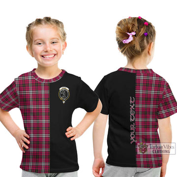 Little Tartan Kid T-Shirt with Family Crest and Half Of Me Style