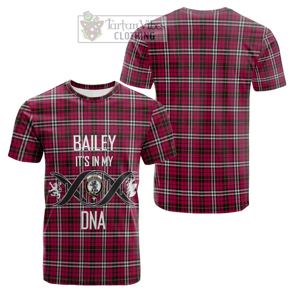 Tartan Vibes Clothing Little Tartan Cotton T-shirt with Family Crest DNA In Me Style