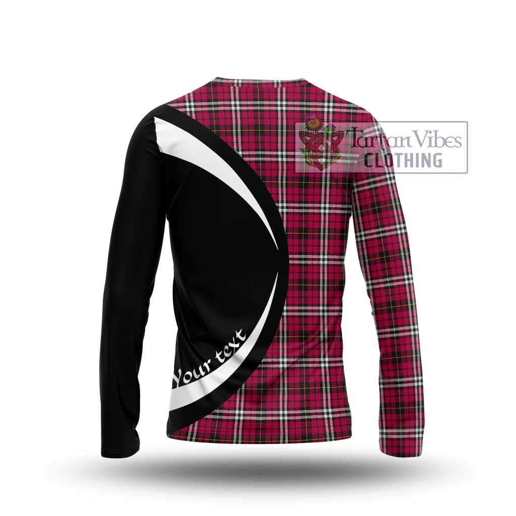 Tartan Vibes Clothing Little Tartan Long Sleeve T-Shirt with Family Crest Circle Style