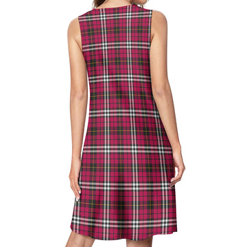 Little Tartan Womens Casual Dresses