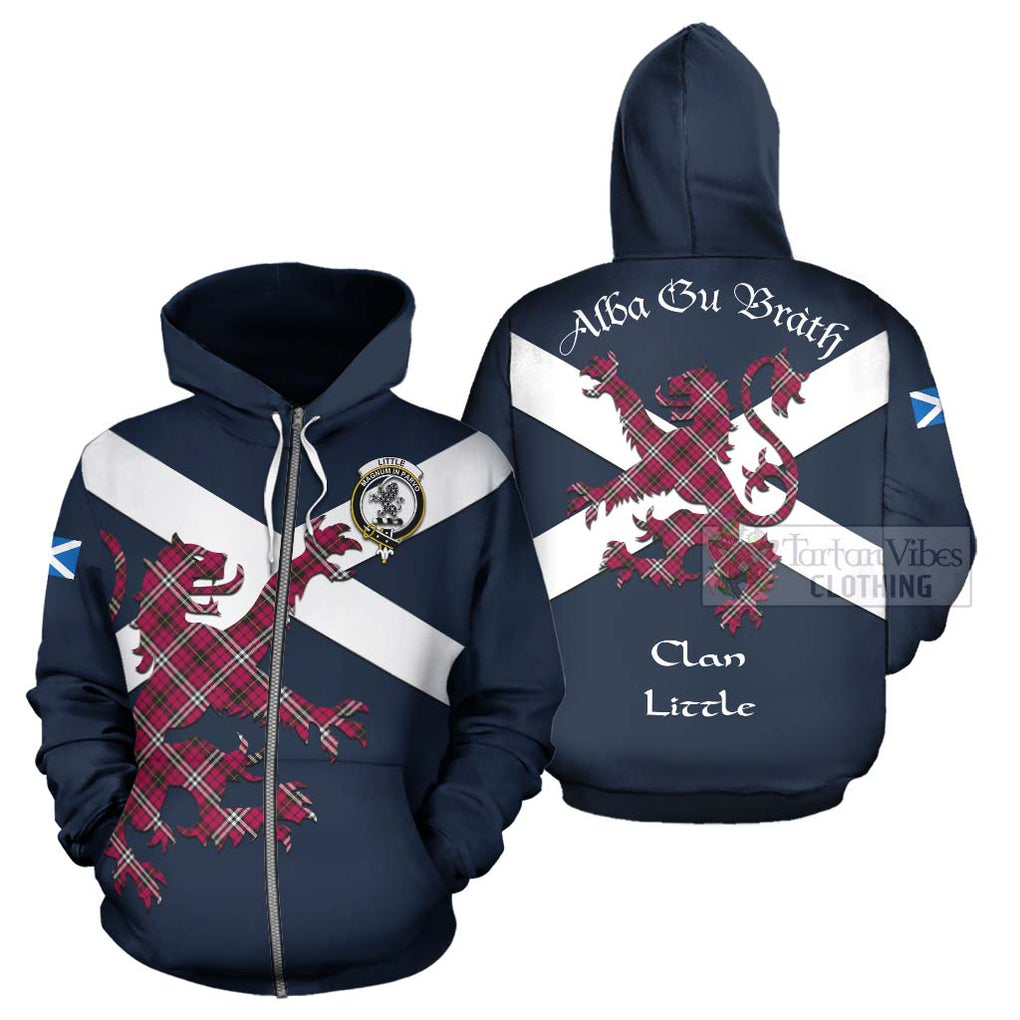 Tartan Vibes Clothing Little Tartan Lion Rampant Hoodie – Proudly Display Your Heritage with Alba Gu Brath and Clan Name