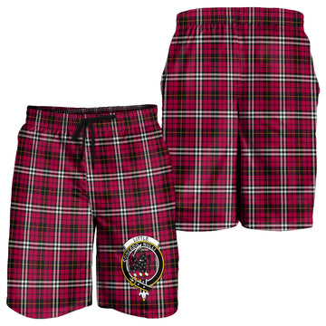 Little Tartan Mens Shorts with Family Crest