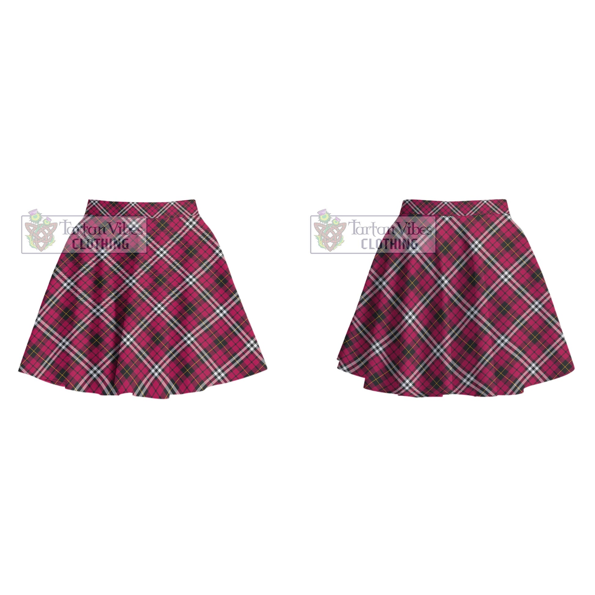 Tartan Vibes Clothing Little Tartan Women's Plated Mini Skirt