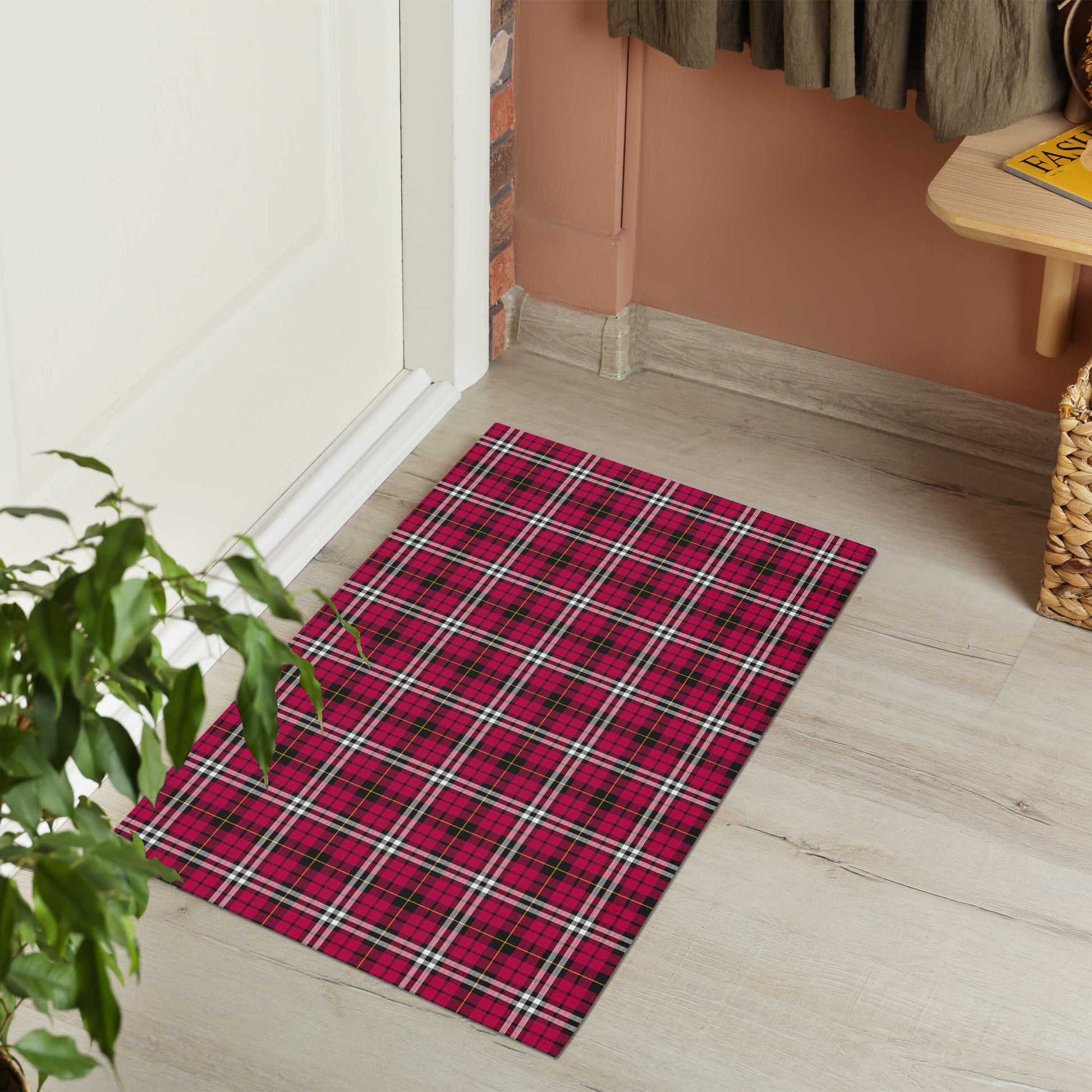 Little Tartan Door Mat - Tartanvibesclothing