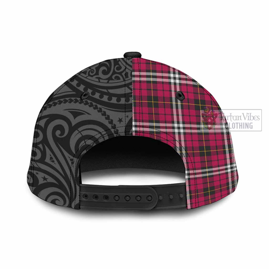 Tartan Vibes Clothing Little Tartan Classic Cap with New Zealand Silver Fern Half Style