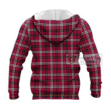 Little Tartan Knitted Hoodie with Family Crest DNA In Me Style