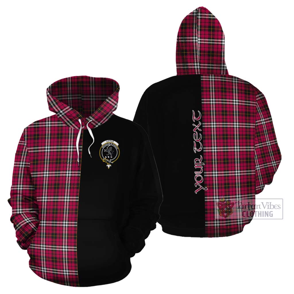 Tartan Vibes Clothing Little Tartan Cotton Hoodie with Family Crest and Half Of Me Style