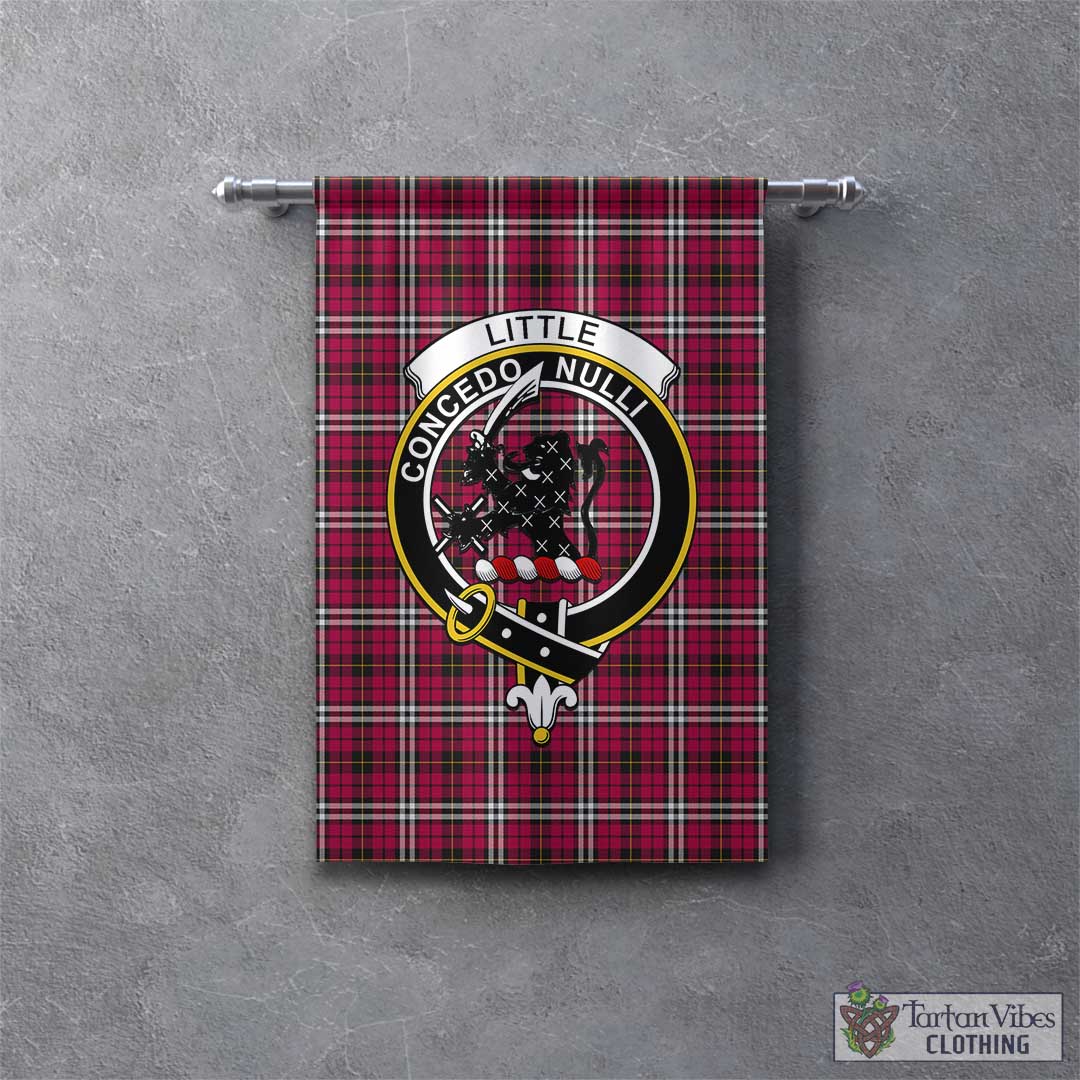 Tartan Vibes Clothing Little Tartan Gonfalon, Tartan Banner with Family Crest