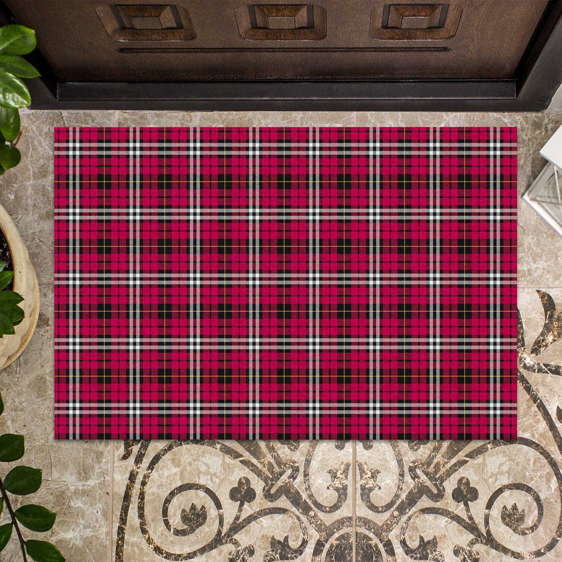 Little Tartan Door Mat - Tartanvibesclothing