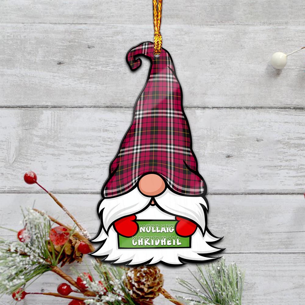 Little Gnome Christmas Ornament with His Tartan Christmas Hat - Tartanvibesclothing