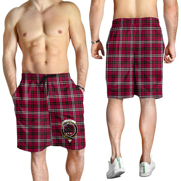 Little Tartan Mens Shorts with Family Crest