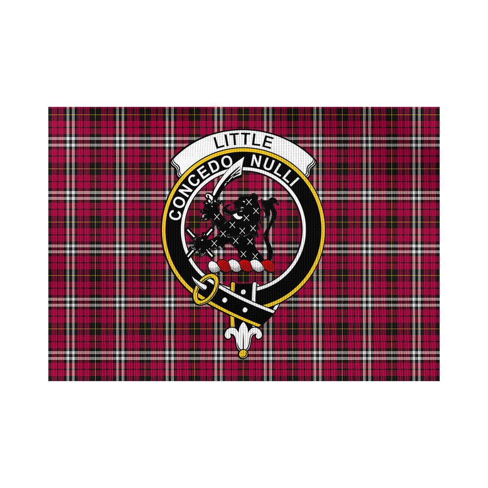 Little Tartan Flag with Family Crest - Tartan Vibes Clothing