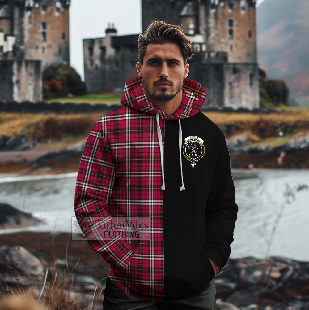 Tartan Vibes Clothing Little Tartan Cotton Hoodie with Family Crest and Half Of Me Style