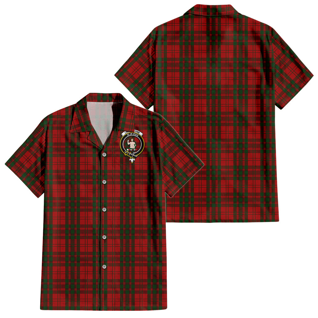 livingston-tartan-short-sleeve-button-down-shirt-with-family-crest