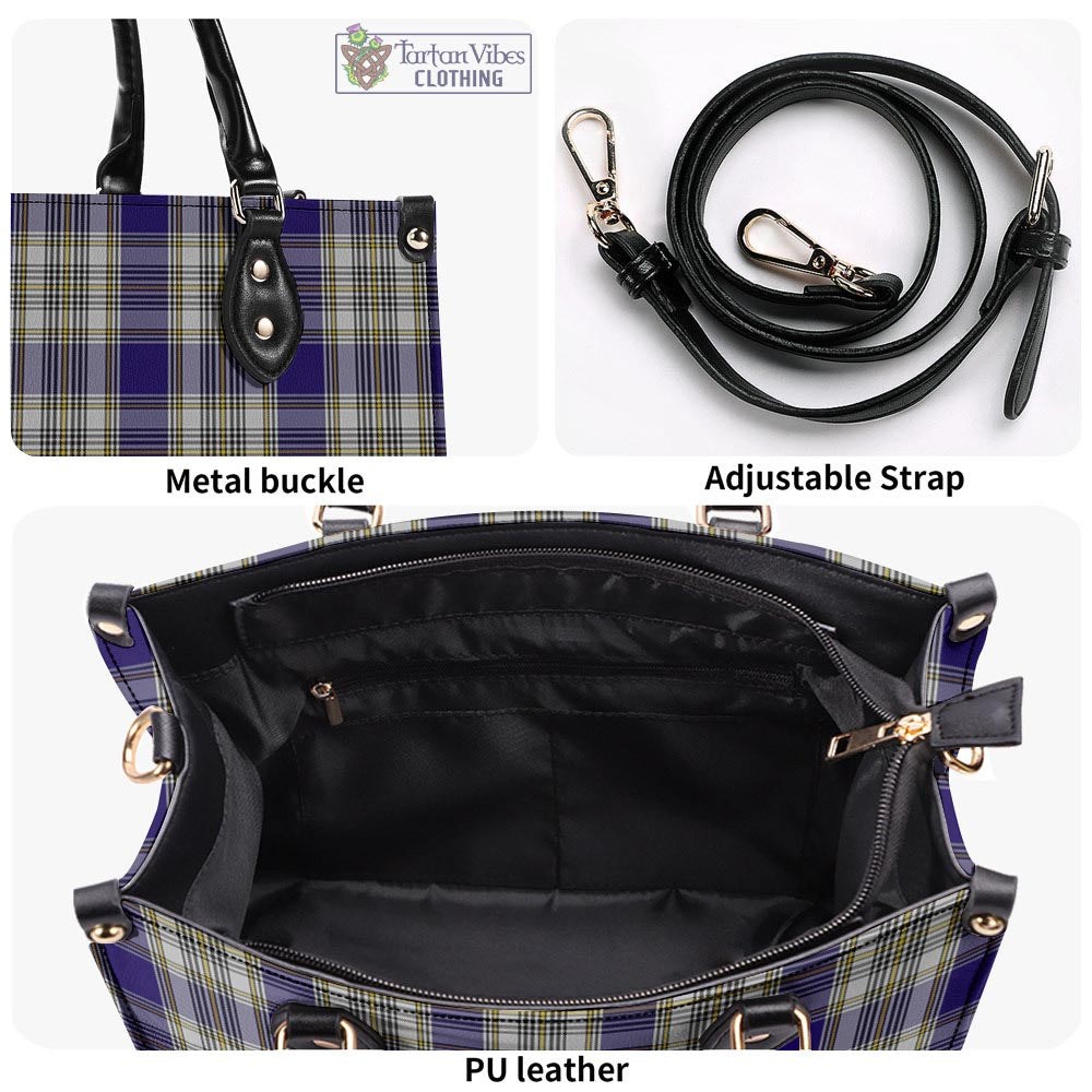 Tartan Vibes Clothing Livingston Dress Tartan Luxury Leather Handbags