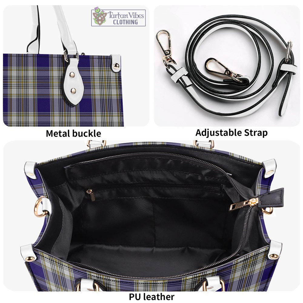 Tartan Vibes Clothing Livingston Dress Tartan Luxury Leather Handbags