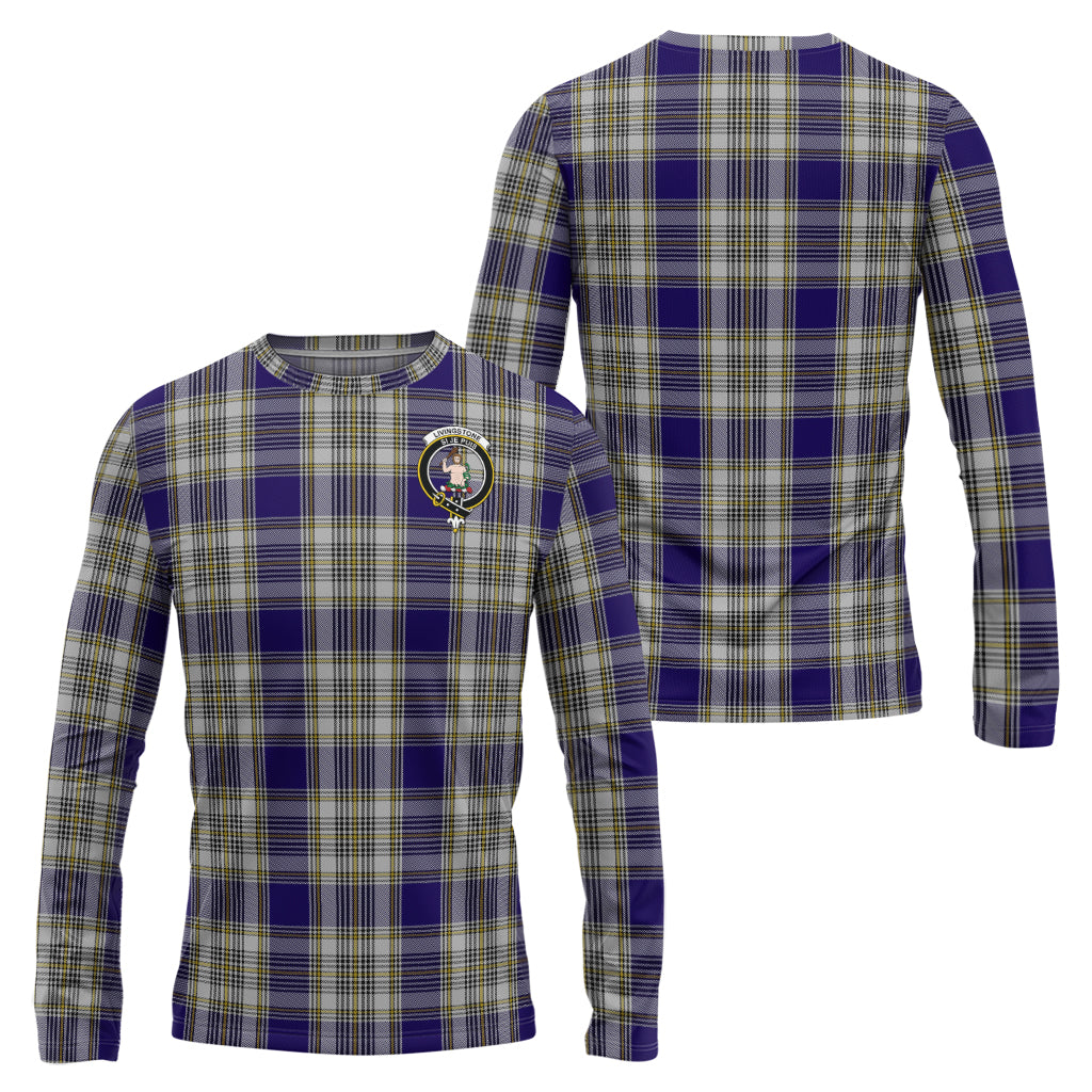 livingston-dress-tartan-long-sleeve-t-shirt-with-family-crest