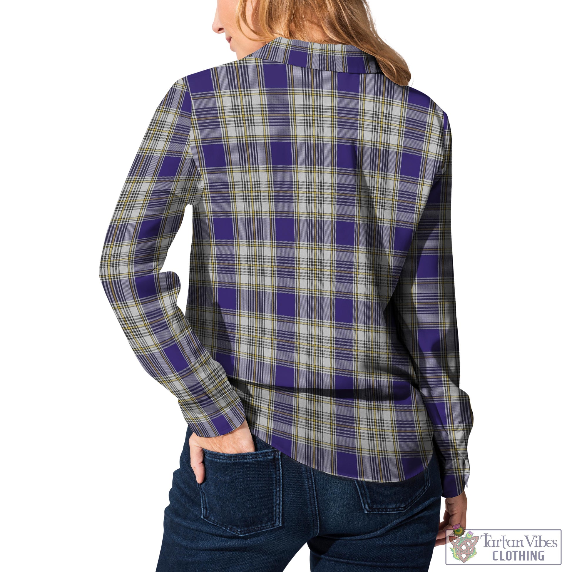 Livingston Dress Tartan Womens Casual Shirt