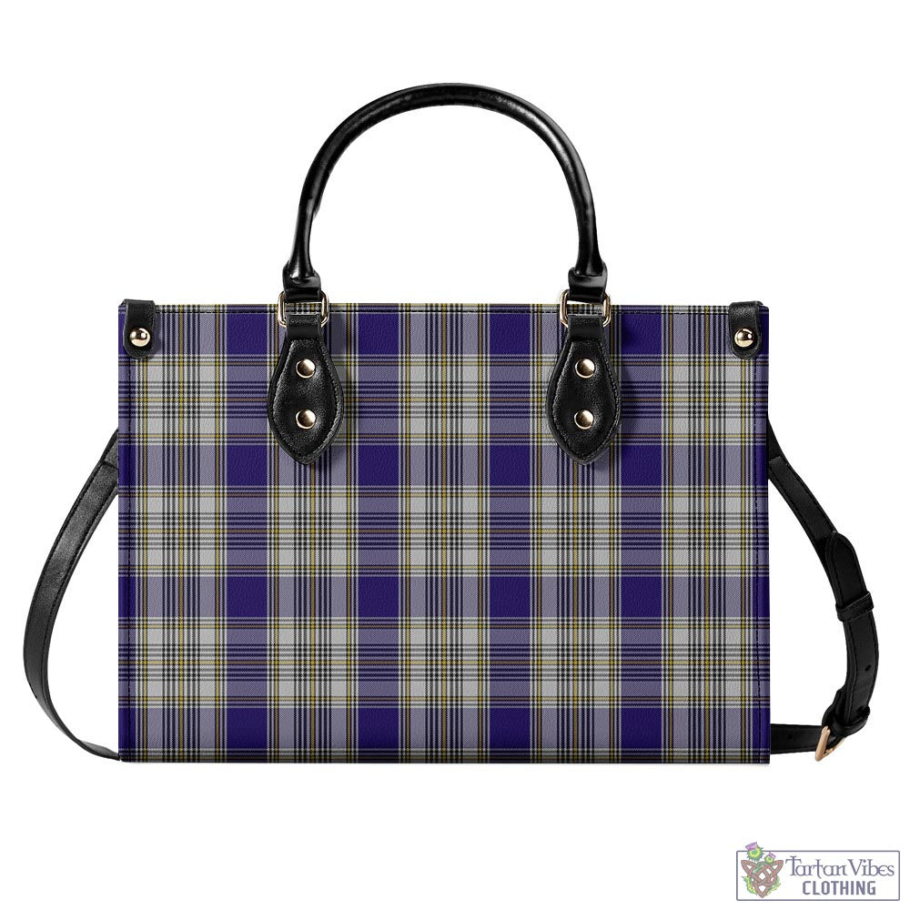 Tartan Vibes Clothing Livingston Dress Tartan Luxury Leather Handbags