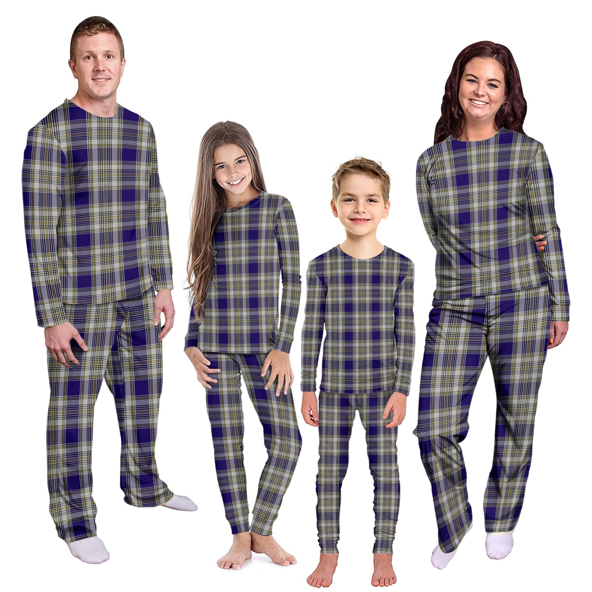 Livingstone Dress Tartan Pajamas Family Set Kid - Tartan Vibes Clothing