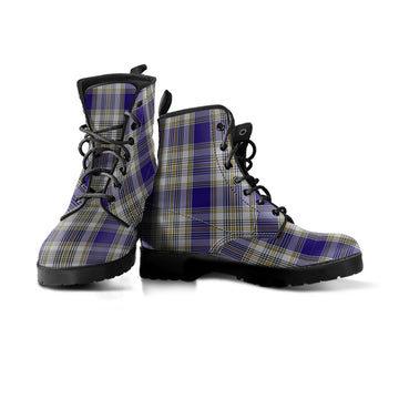 Livingstone Dress Tartan Leather Boots