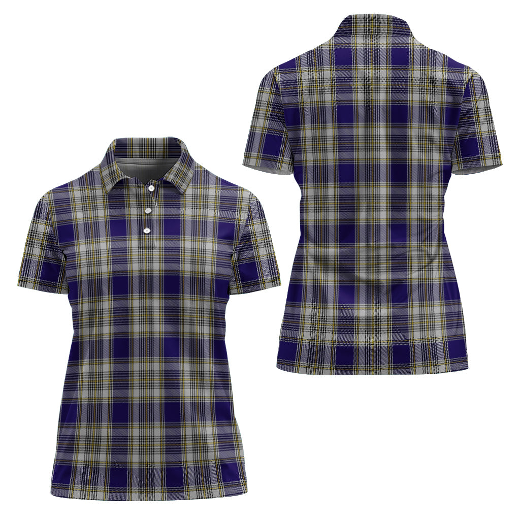 Livingstone Dress Tartan Polo Shirt For Women Women - Tartan Vibes Clothing