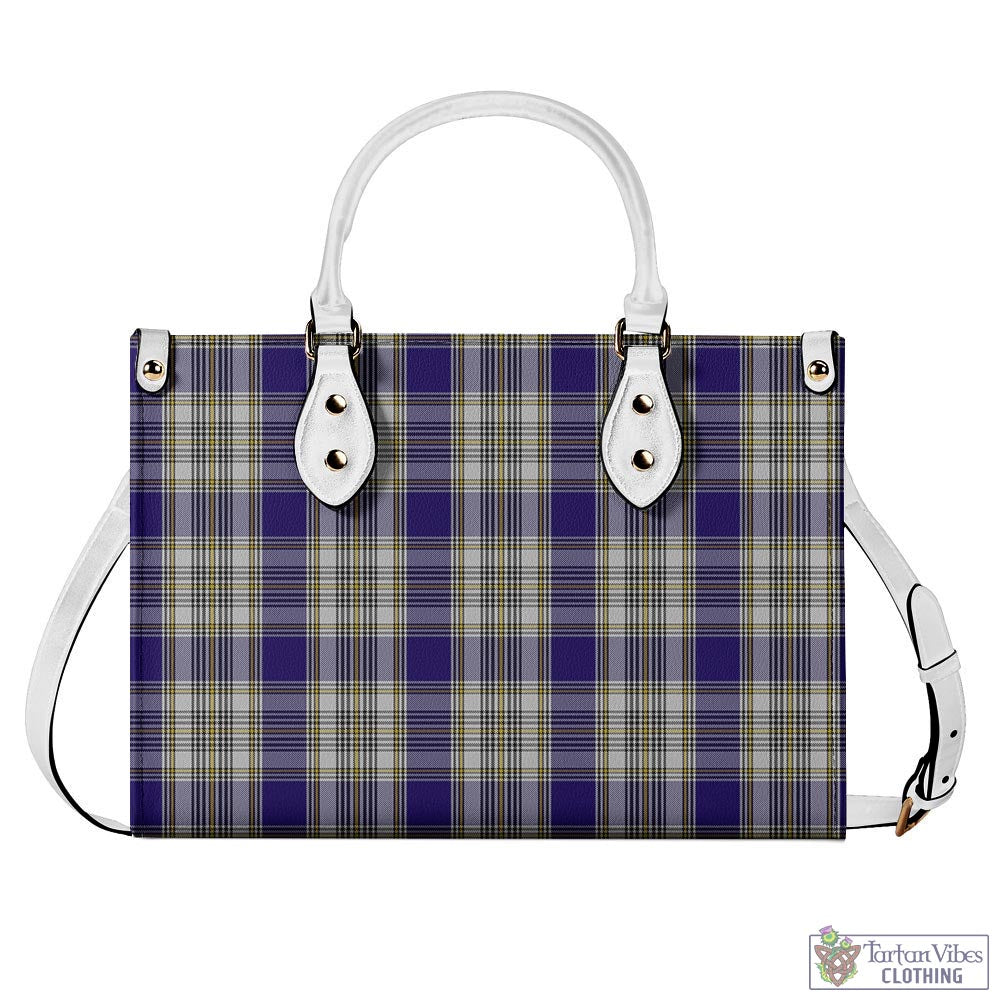 Tartan Vibes Clothing Livingston Dress Tartan Luxury Leather Handbags