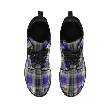 Livingstone Dress Tartan Leather Boots