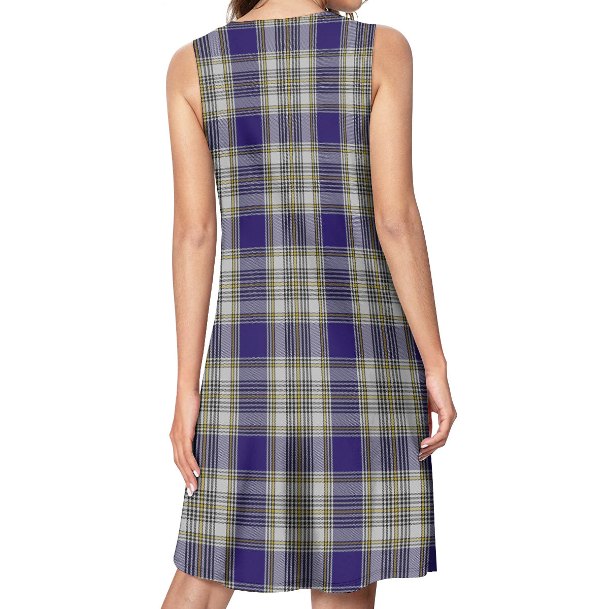 Livingston Dress Tartan Womens Casual Dresses - Tartanvibesclothing