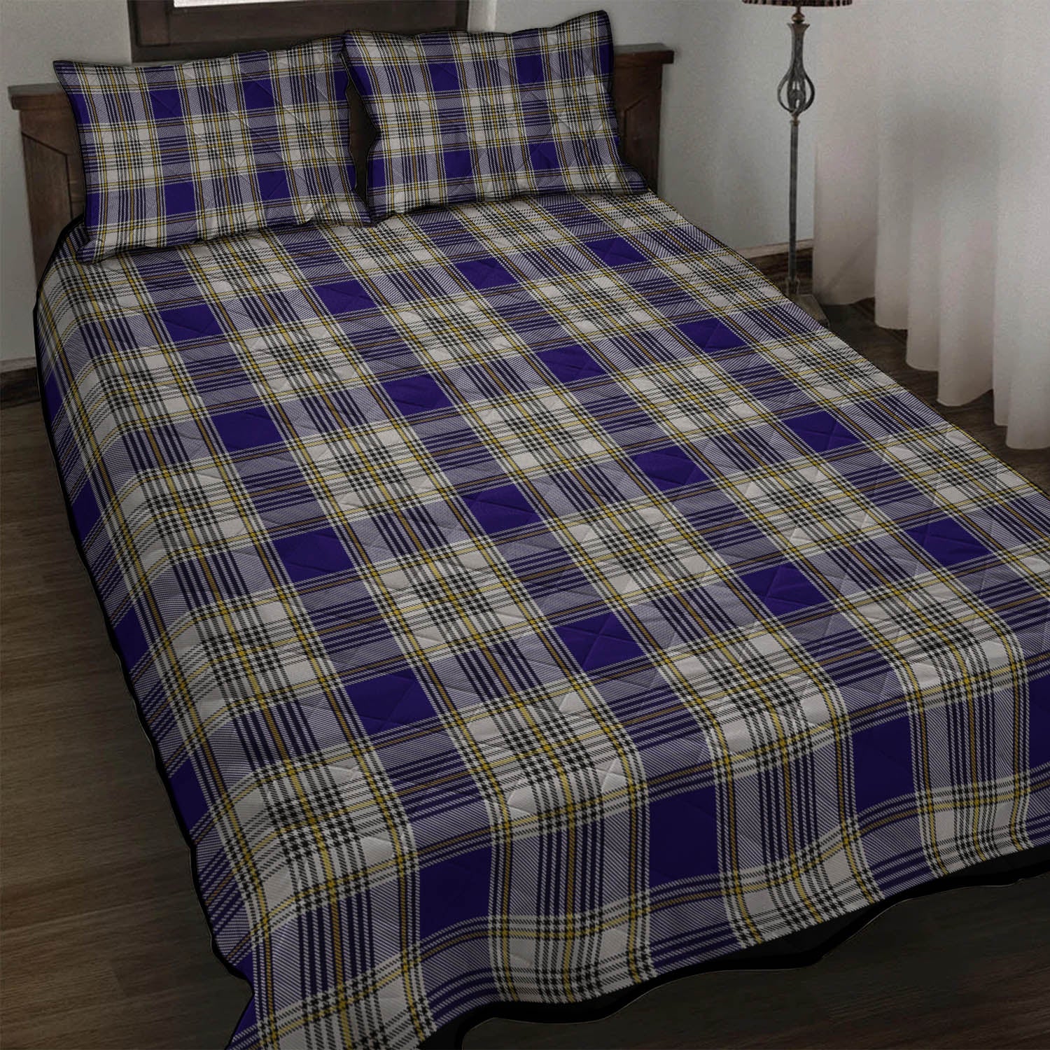 Livingstone Dress Tartan Quilt Bed Set - Tartan Vibes Clothing