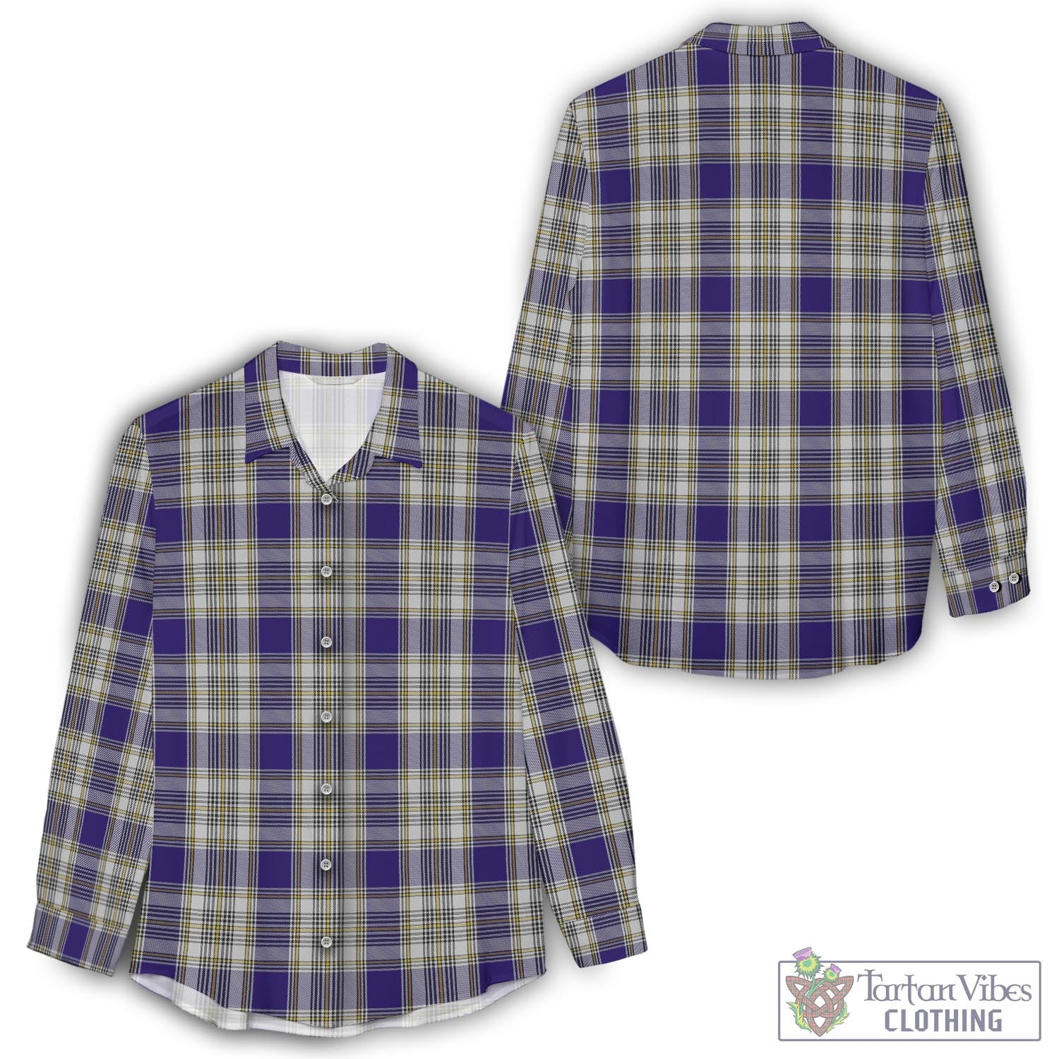 Livingston Dress Tartan Womens Casual Shirt